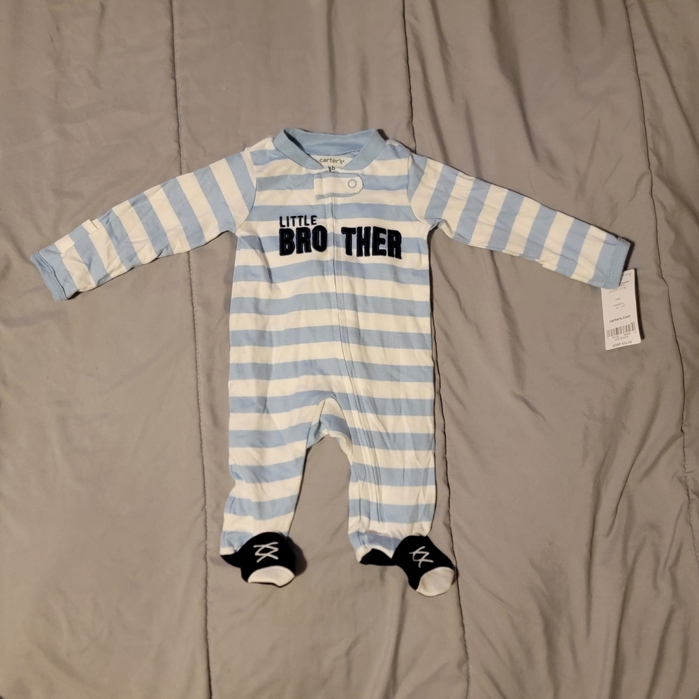 Carters Baby "Little Brother" Footie